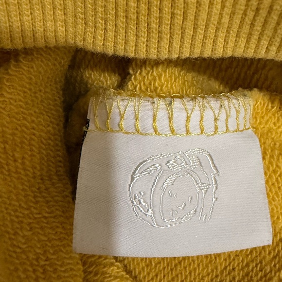 BILLIONAIRE BOYS CLUB BB CAMO HELMET CREW - BUFF YELLOW Size L - Picture 5 of 9